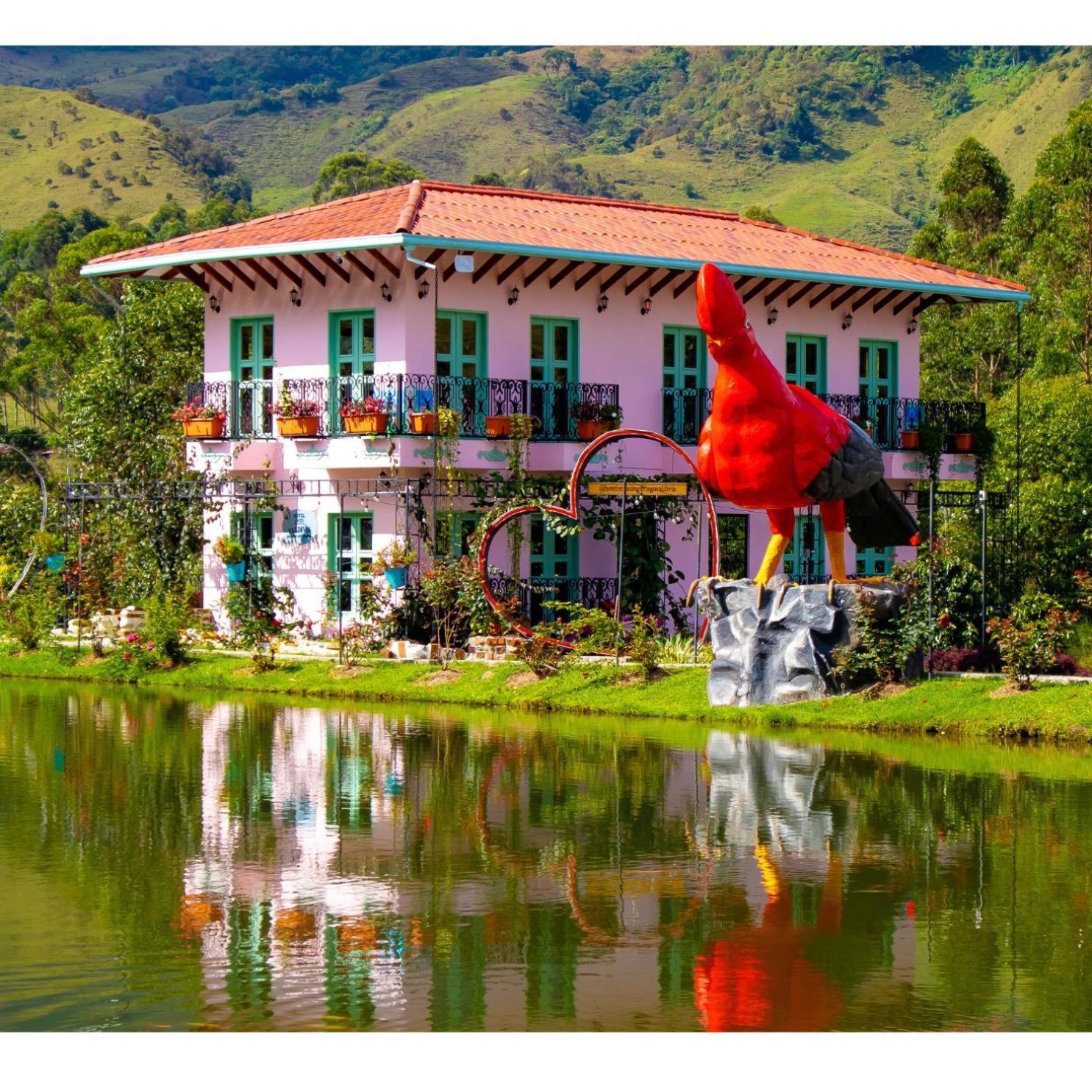 Hotel Lago Valdivia Jardin Exterior photo